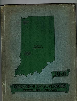 Souvenir of Conference of Governors of the United States held at French Lick, Indiana, June First...