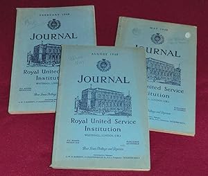 Seller image for 3 numros de : JOURNAL of the ROYAL UNITED SERVICE INSTITUTION - Vol. XCIII - N 569/570/571 - February/May/August, 1948 for sale by LE BOUQUINISTE