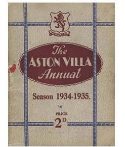 Bild des Verkufers fr THE ASTON VILLA ANNUAL 1934-35 zum Verkauf von Sportspages