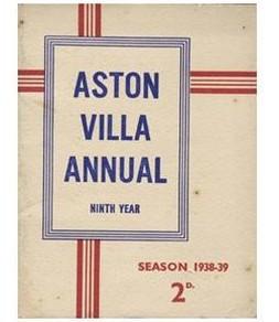 Bild des Verkufers fr THE ASTON VILLA ANNUAL 1938-39 zum Verkauf von Sportspages