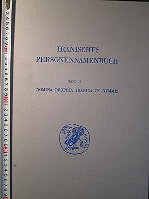 Nomina propria Iranica in nummis : Materialgrundlagen zu den iranischen Personennamen auf antiken...