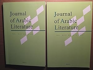 Journal of Arabic Literature : Vol. XLII ; No.s 1 ; 2 - 3 [2011]