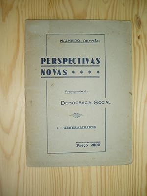 Perspectivas novas : propaganda da democracia social. I: Perspectivas