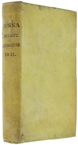 JOURNAL LITERAIRE DE L'ANNEE M.DCC.XX. Tome onzième- 1ère partie - JOURNAL LITERAIRE DE L'ANNEE M...