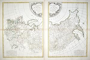 Partie occidentale (et orientale) de l'empire de Russie extraict de l'Atlas Russien et d'autres c...