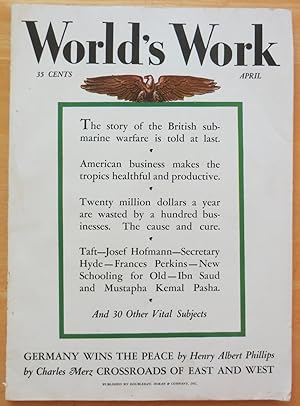 World's Work: A Monthly Magazine, April 1930