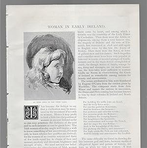 Immagine del venditore per Woman In Early Ireland venduto da Legacy Books II