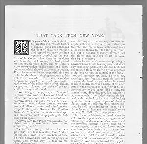 Bild des Verkufers fr That Yank From New York zum Verkauf von Legacy Books II