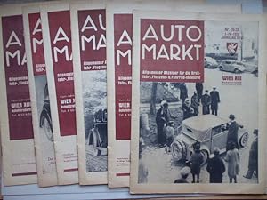 Auto-Markt Wien. Allgemeiner Anzeiger für die Kraftfahr- Flugzeug- und Fahrradindustrie. Jahrgang...