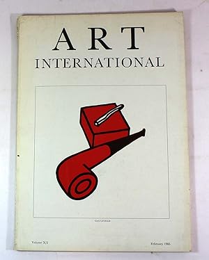Art International Magazine, Volume X/2, February 1966