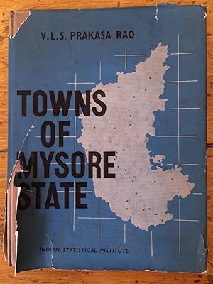 Bild des Verkufers fr Towns Of Mysore State (Indian Statistical Institute). zum Verkauf von Arthur Probsthain