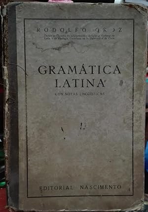 Gramática latina. Con notas lingûisticas