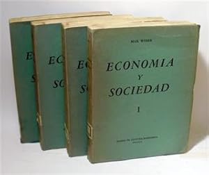 ECONOMÍA Y SOCIEDAD - Obra Completa (4 Tomos)