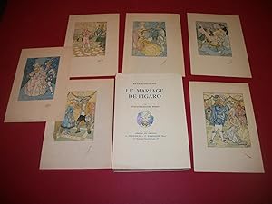 Le Mariage de Figaro, de Beaumarchais. Illustrations en couleurs de Gustave Adolphe Mossa. [Exemp...