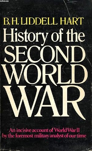 Seller image for HISTORY OF THE SECOND WORLD WAR, VOLUME I for sale by Le-Livre