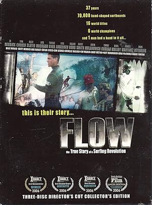 Flow The True Story of a Surfing Revolution 2 Discs Surfing DVD surfingz dvdz