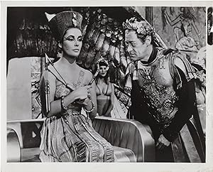Bild des Verkufers fr Cleopatra (Three photographs from the 1963 film) zum Verkauf von Royal Books, Inc., ABAA