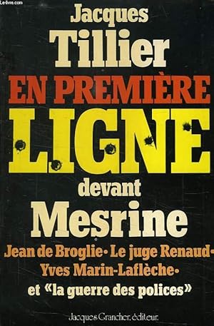 Seller image for EN PREMIERE LIGNE. for sale by Le-Livre
