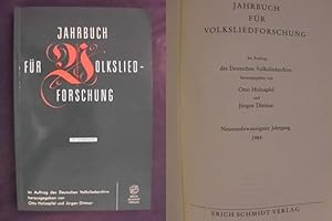 Jahrbuch für Volksliedforschung - Neunundzwanzigster Jahrgang 1984