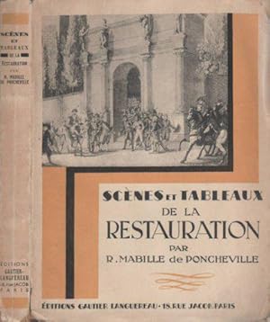 Seller image for Scnes et tableaux de la Restauration for sale by JLG_livres anciens et modernes
