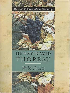 Imagen del vendedor de Wild Fruits: Thoreau's Rediscovered Last Manuscript a la venta por Sutton Books