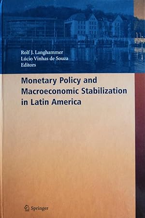 Bild des Verkufers fr Monetary Policy and Macroeconomic Stabilization in Latin America zum Verkauf von School Haus Books