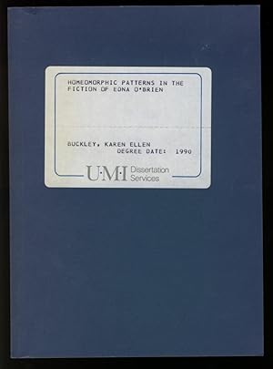 Immagine del venditore per Homeomorphic Patterns in the Fiction of Edna O'brien venduto da Alphabet Bookshop (ABAC/ILAB)