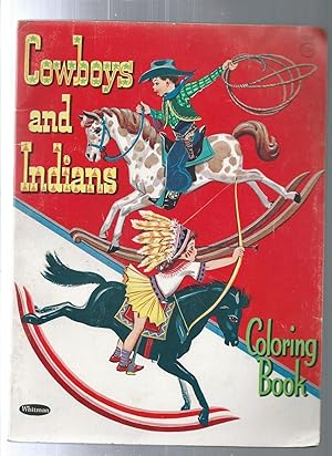 COWBOYS and INDIANS Coloring Book