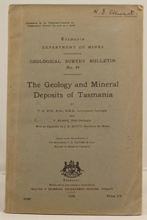 The Geology and Mineral Deposits of Tasmania. Geological Survey bulletin No.44