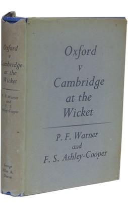 Seller image for OXFORD V CAMBRIDGE AT THE WICKET for sale by Sportspages
