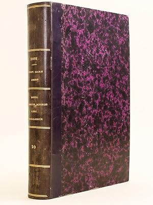 Imagen del vendedor de Scripturae sacrae, cursus completus. Tomus Vigesimus (Tome XX - 20 -) : Vatablus : In Jeremiam commentarium Joannes et Richardus Pearson, Critici sacri, sive Badvelli, Castellionis, Clarii, et Grotii commentaria in Baruch ; Maldonatus : In Ezechielem commentarium ; Hieronymus - Cornelius a Lapide - Bible de Vence, Praefationes, instructiones, epinicia et doxologiae Duclot - Rosenmller - Calmet - Sacy - Synopsis - Anglicanae annotationes - cornelius a Lapide - Lyranus - Sanctius - Tirinus - Munsterus - Menochius - Mariana - Estius - Clarius - Maldonatus - Drusius - Castelio - Calovius - Piscator - Calvinus - Grotius : Variae annotationes a la venta por Librairie du Cardinal