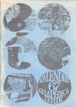 Bild des Verkufers fr Kalender 67. Graphik und Lyrik. 6 signierte und nummerierte Handdrucke, 2 von V. Lindig, 4 von Harald Ritter. zum Verkauf von Bcher bei den 7 Bergen