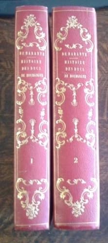 Histoire Des Ducs De Bourgogne De La Maison De Valois 1364-1477 2 Volume Set Leatherbound