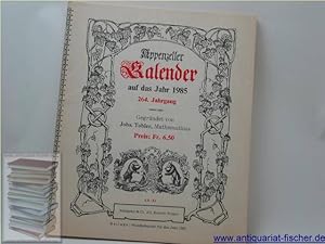 Seller image for Appenzeller Kalender auf das Jahr 1985 264 Jg. for sale by Antiquariat-Fischer - Preise inkl. MWST