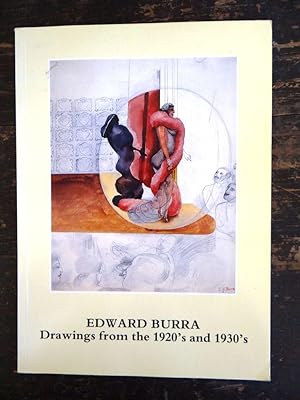 Imagen del vendedor de Edward Burra: Drawings from the 1920's and 1930's a la venta por Mullen Books, ABAA
