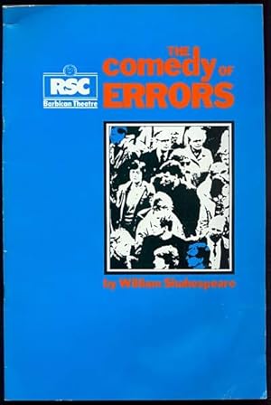 Bild des Verkufers fr RSC Barbican Theatre: The Comedy of Errors By William Shakespeare zum Verkauf von Inga's Original Choices