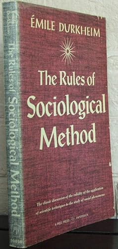 Seller image for The Rules of Sociological Method for sale by The Wild Muse