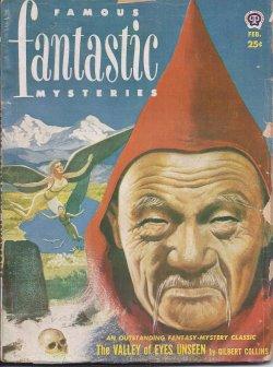 Seller image for FAMOUS FANTASTIC MYSTERIES: February, Feb. 1952 ("The Valley of Eyes Unseen") for sale by Books from the Crypt