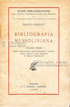 Bibliografia Mussoliniana