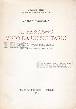 Il fascismo visto da un solitario