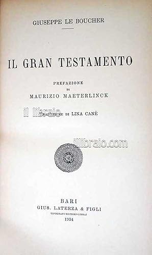 Il gran testamento