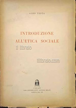 Introduzione all'etica sociale