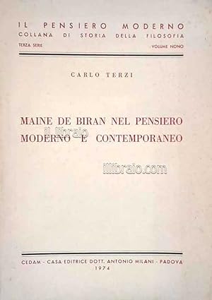 Maine de Biran nel pensiero moderno e contemporaneo