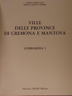 Seller image for VILLE DELLA PROVINCIA DI CREMONA E MANTOVA. for sale by EDITORIALE UMBRA SAS