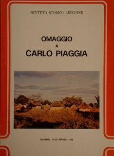OMAGGIO A CARLO PIAGGIA.