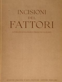 Seller image for INCISIONI DEL FATTORI. for sale by EDITORIALE UMBRA SAS