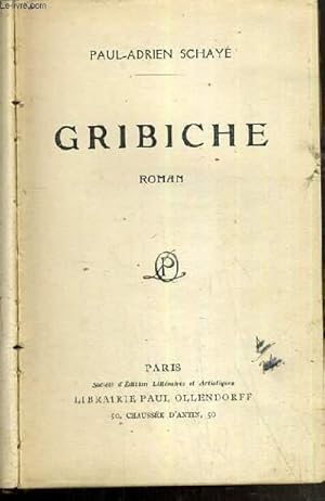 Imagen del vendedor de GRIBICHE a la venta por Le-Livre