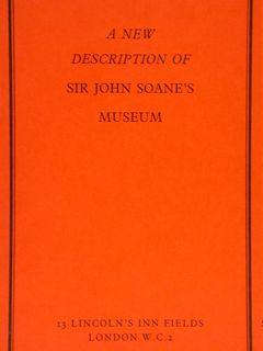 A NEW DESCRIPTION OF SIR JOHN SOANE'S MUSEUM.