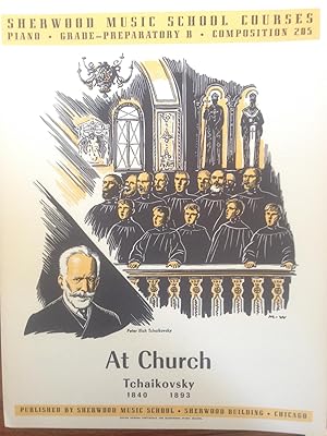Seller image for Sherwood Music School Courses Piano - Grade - Preparatory B. Composition 205. At Church by Tchaikovsky for sale by Epilonian Books