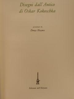 DISEGNI DALL?ANTICO DI OSKAR KOKOSCHKA